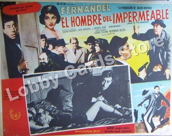 FERNANDEL ./ EL HOMBRE DEL INPERMEABLE